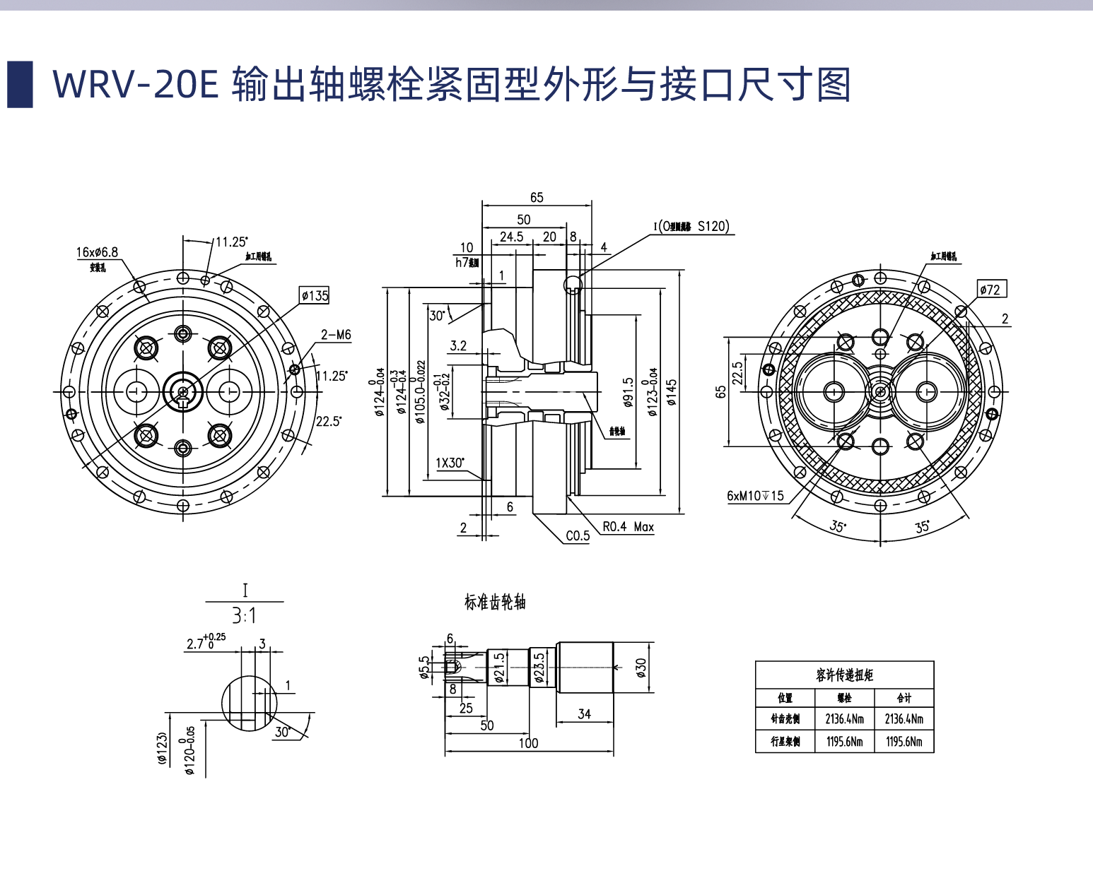 WRV20E减速机