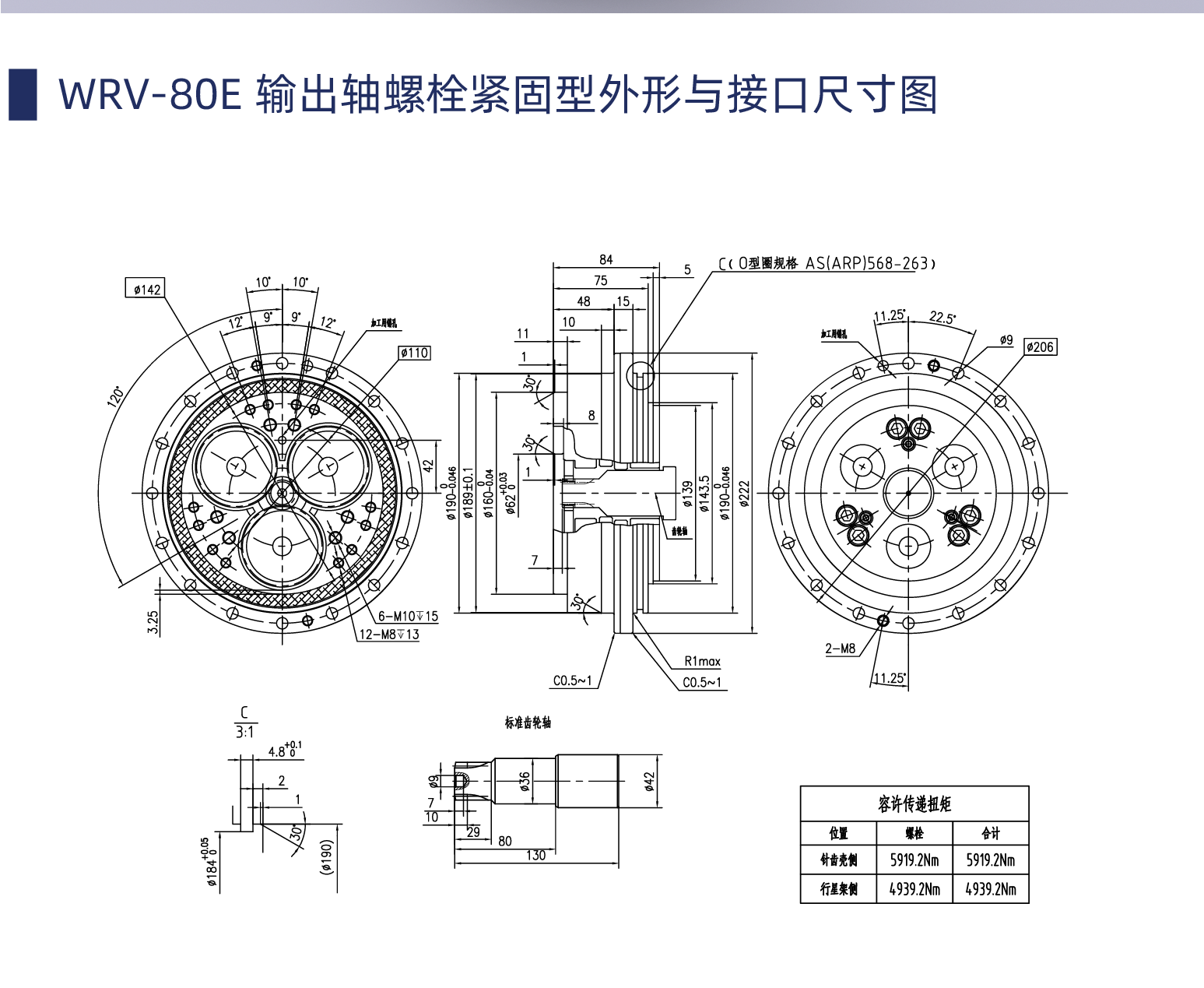 WRV80E减速机